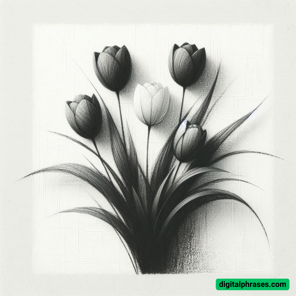 24 Tulip Drawing Ideas (For Kids and Adults, Bouquet, Garden and Cartoons) 24 Tulip Drawing Ideas (For Kids and Adults, Bouquet, Garden and Cartoons)