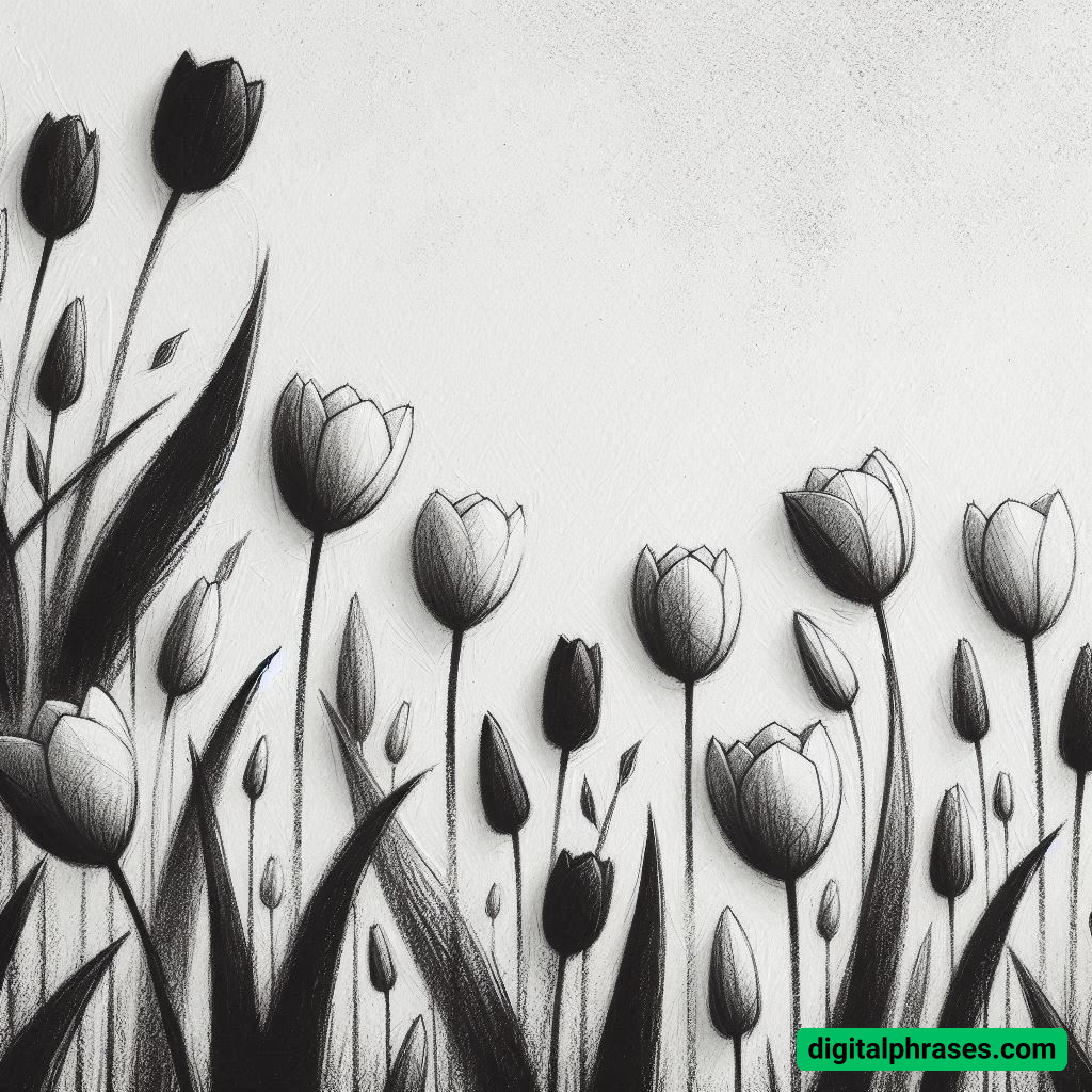 24 Tulip Drawing Ideas (For Kids and Adults, Bouquet, Garden and Cartoons) 24 Tulip Drawing Ideas (For Kids and Adults, Bouquet, Garden and Cartoons)