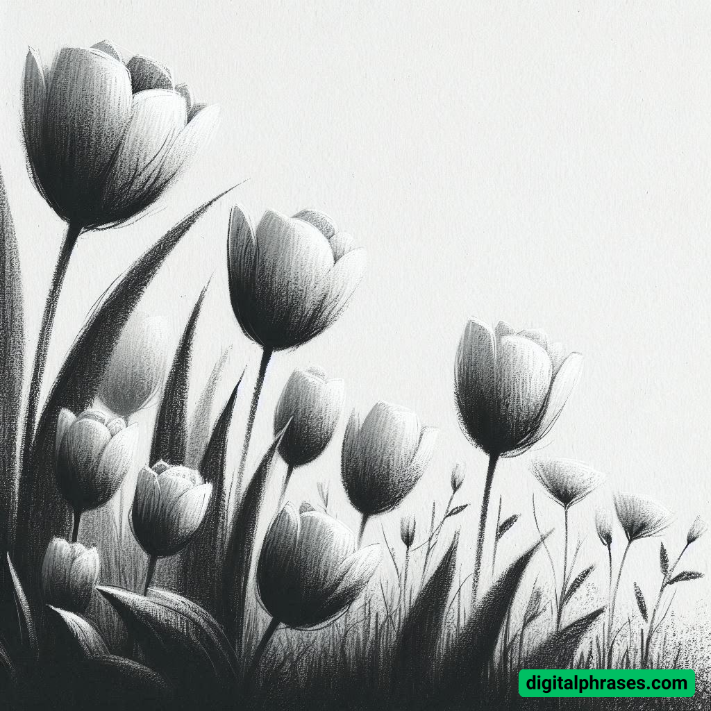 24 Tulip Drawing Ideas (For Kids and Adults, Bouquet, Garden and Cartoons) 24 Tulip Drawing Ideas (For Kids and Adults, Bouquet, Garden and Cartoons)