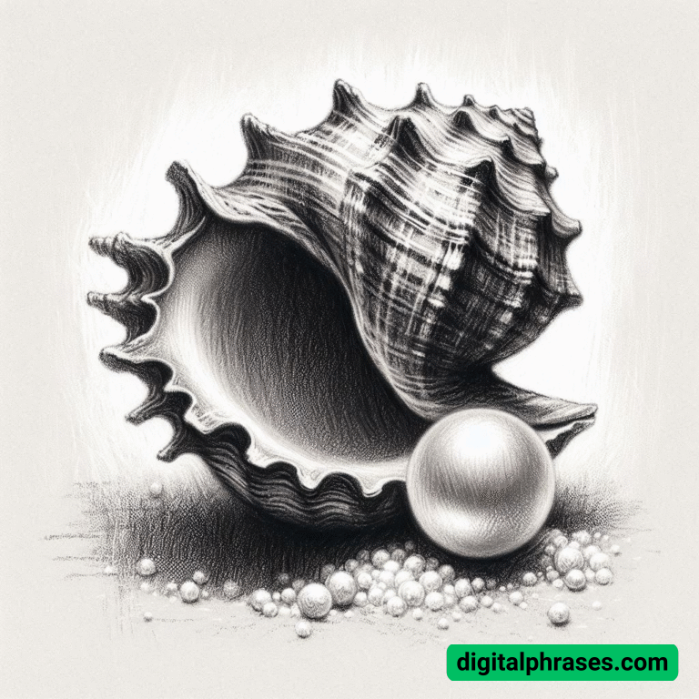 Shell Drawuing Easy 30 Sea Shell Drawing Ideas (Simple, Easy, Cartoon and With Pearl)