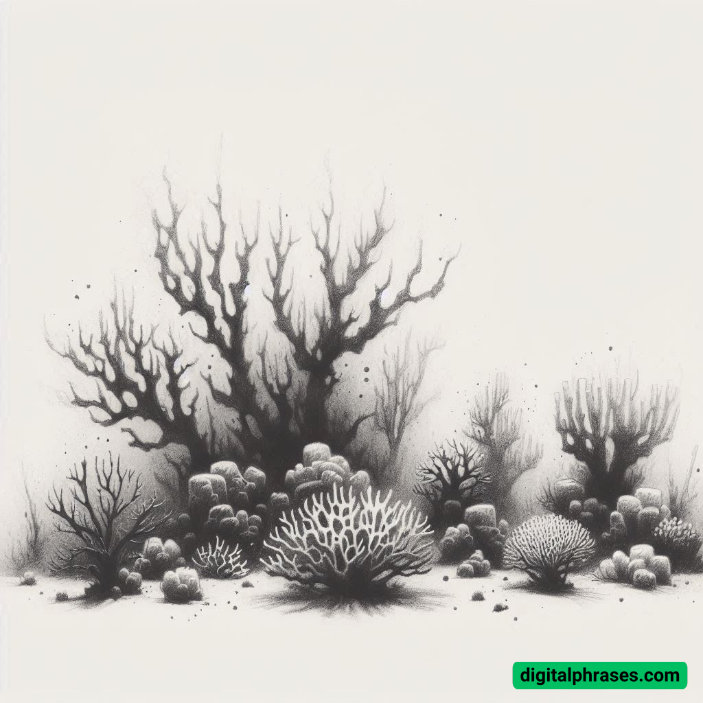 21 Coral Reef Drawings (Simple, Realistic and Cartoons) 21 Coral Reef Drawings (Simple, Realistic and Cartoons)