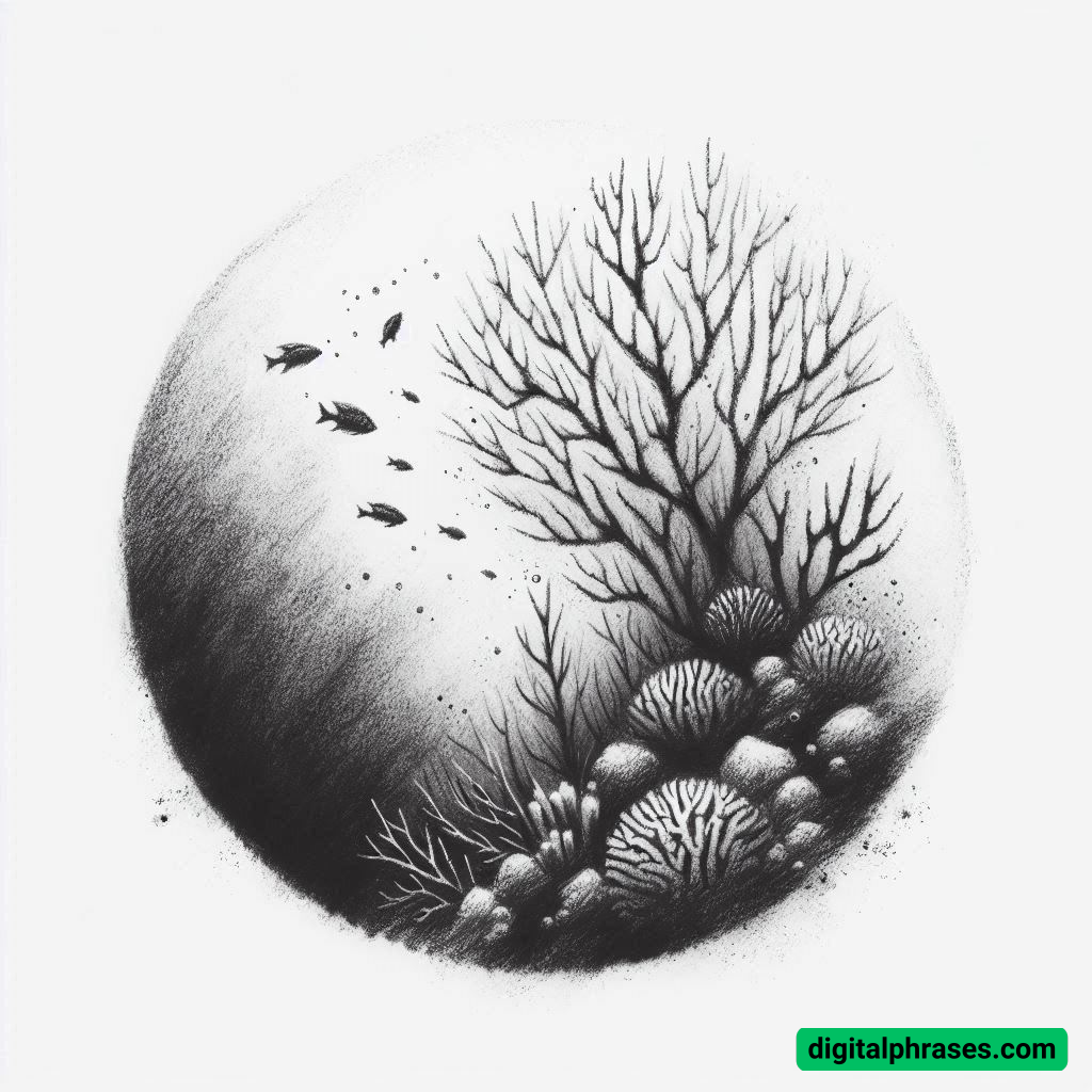 21 Coral Reef Drawings (Simple, Realistic and Cartoons) 21 Coral Reef Drawings (Simple, Realistic and Cartoons)