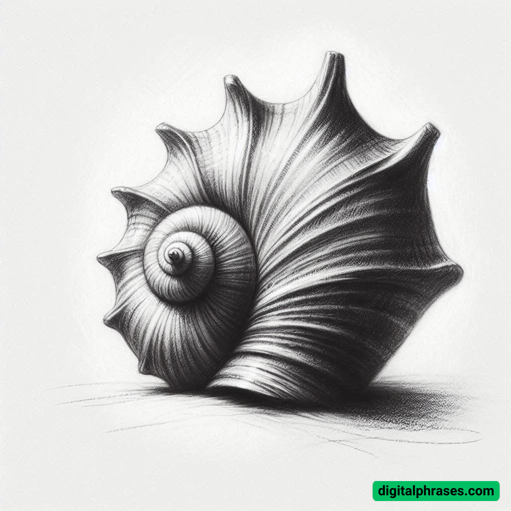 30 Sea Shell Drawing Ideas (Simple, Easy, Cartoon and With Pearl) 30 Sea Shell Drawing Ideas (Simple, Easy, Cartoon and With Pearl)