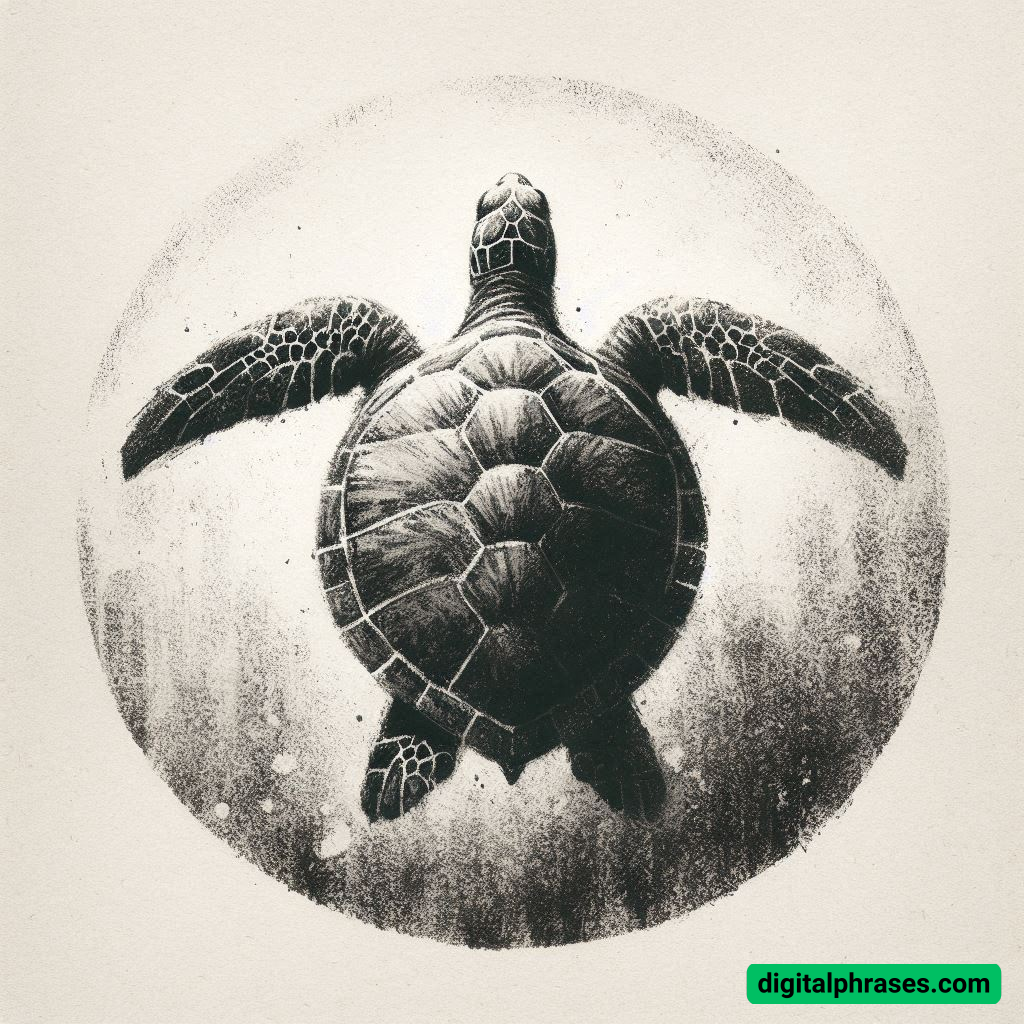 25 Sea Turtle Drawing Ideas (Simple, Easy, Cartoon, Sea Turtle Shells, Head and Face)