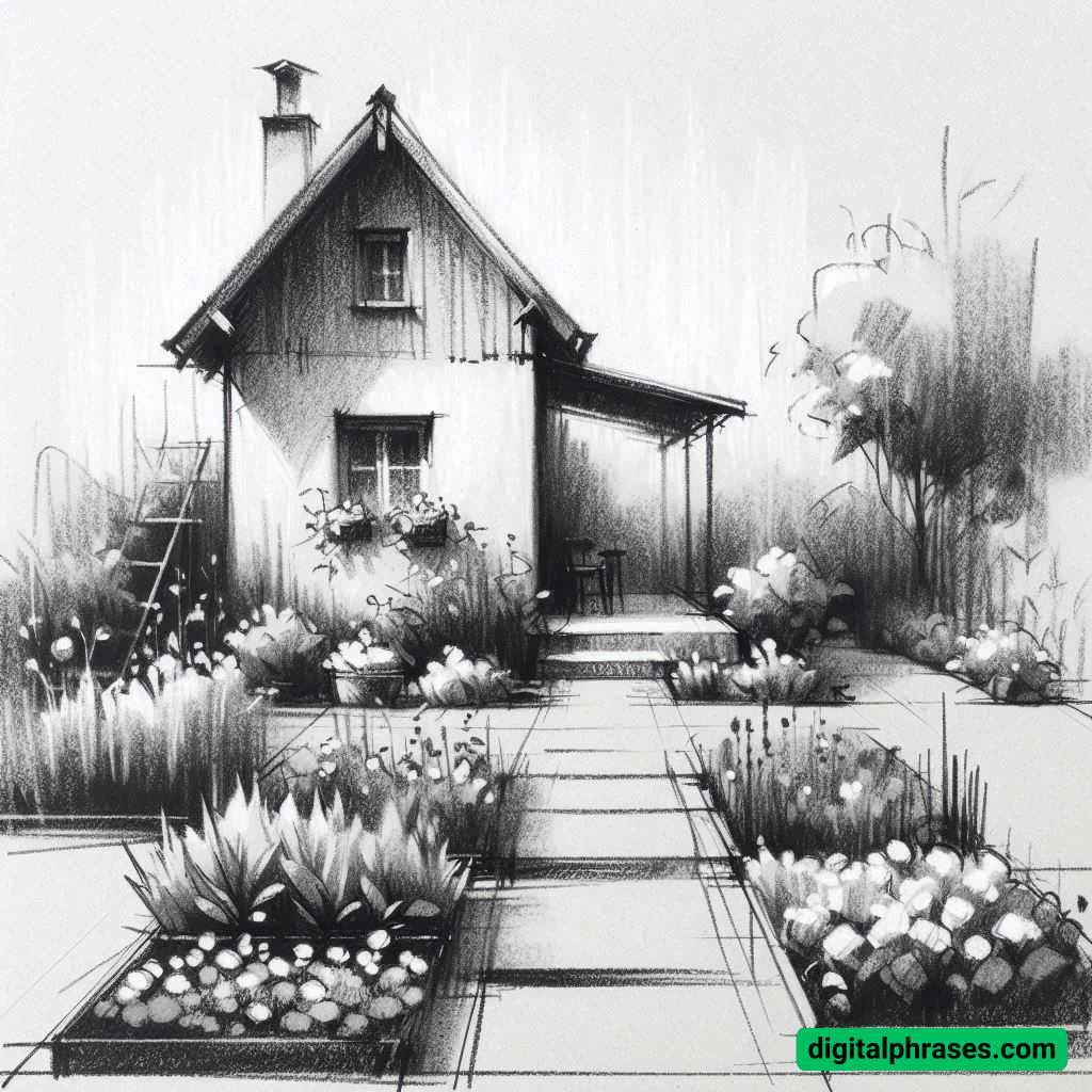 25 Garden Drawing Ideas 25 Garden Drawing Ideas
