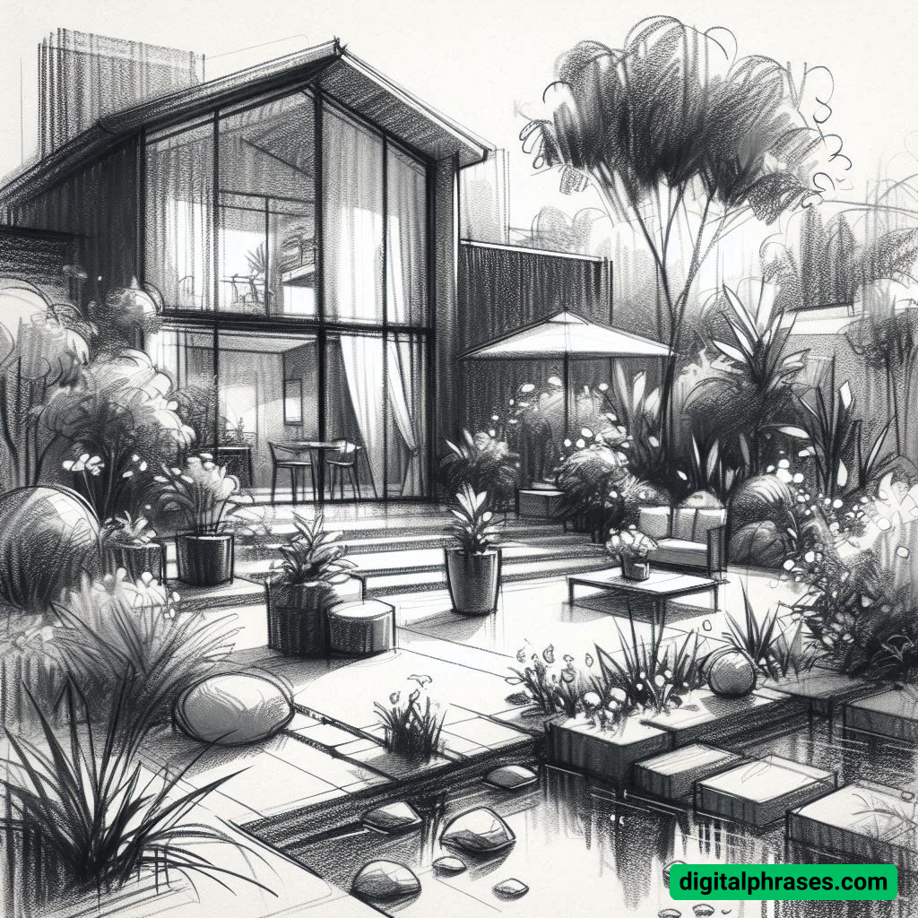 25 Garden Drawing Ideas 25 Garden Drawing Ideas
