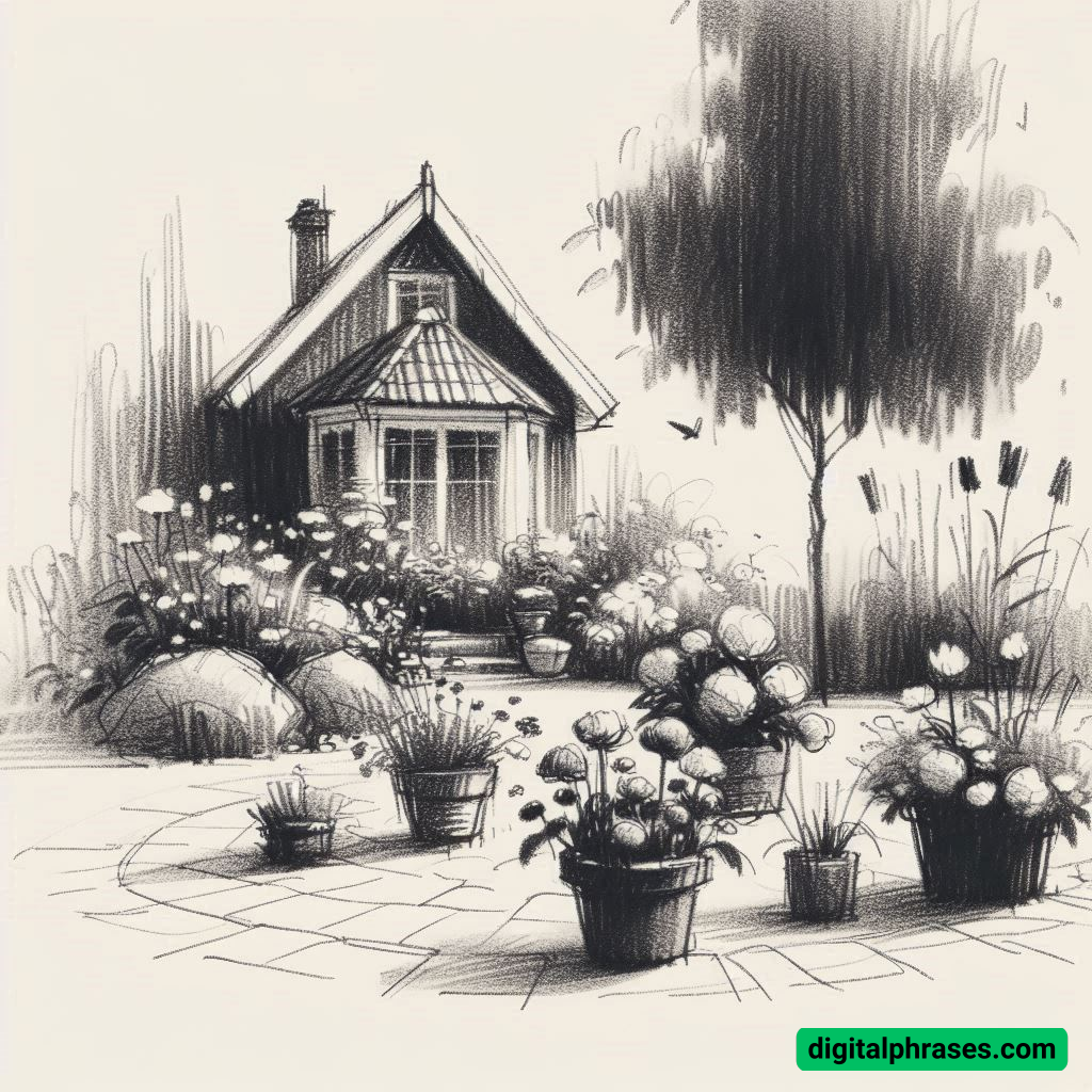 25 Garden Drawing Ideas 25 Garden Drawing Ideas