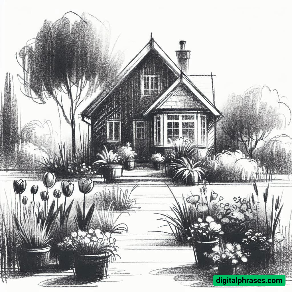 25 Garden Drawing Ideas 25 Garden Drawing Ideas