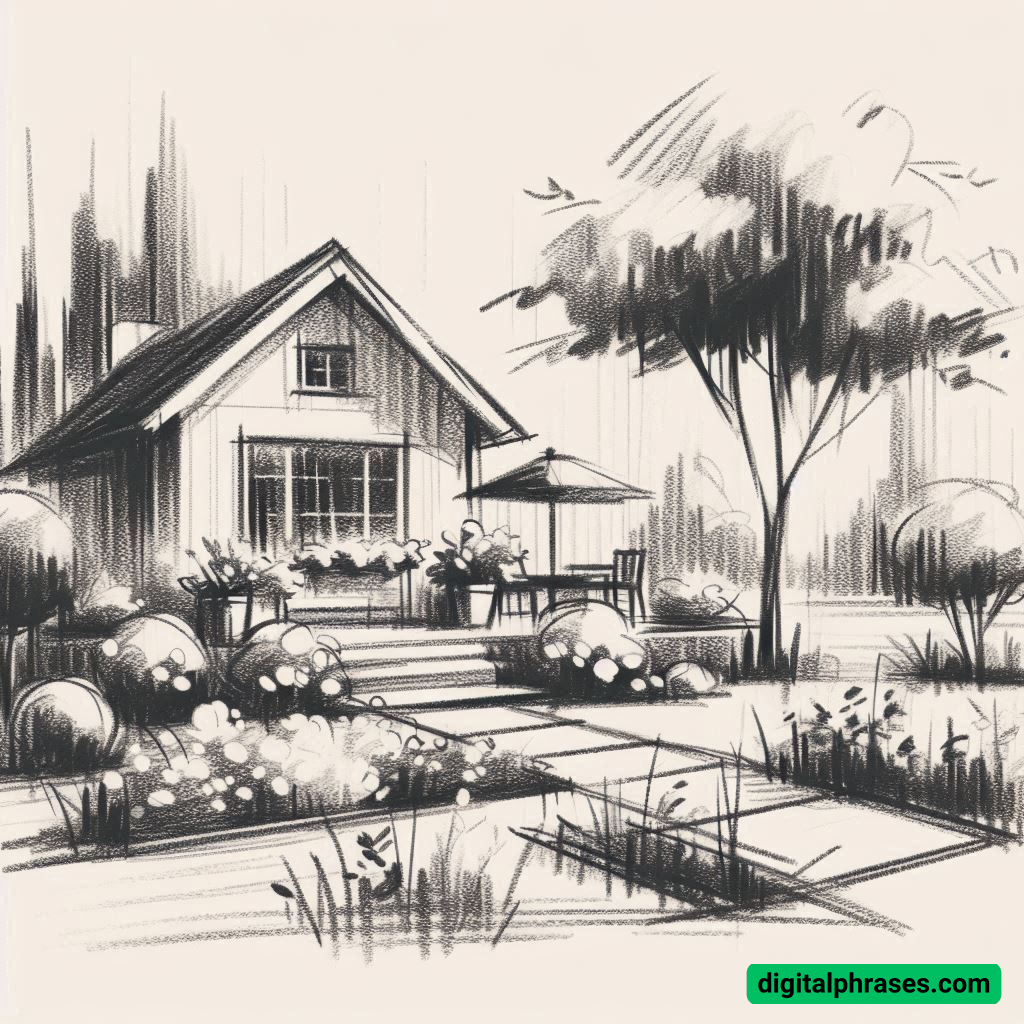 25 Garden Drawing Ideas 25 Garden Drawing Ideas