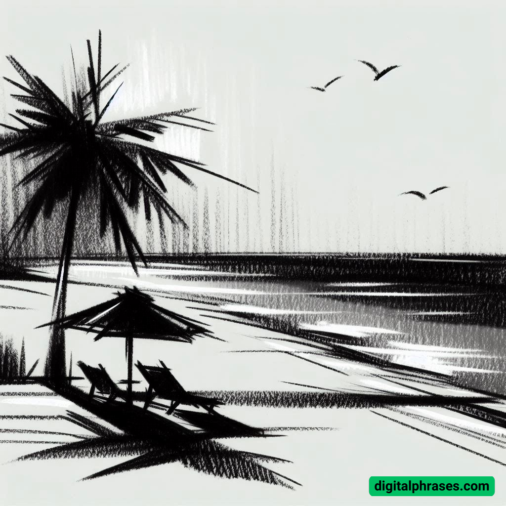 20 Beach Drawing Ideas 20 Beach Drawing Ideas