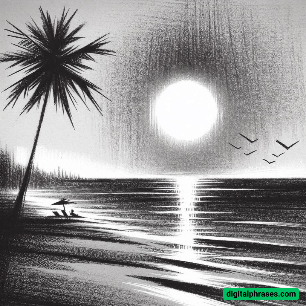 20 Beach Drawing Ideas 20 Beach Drawing Ideas