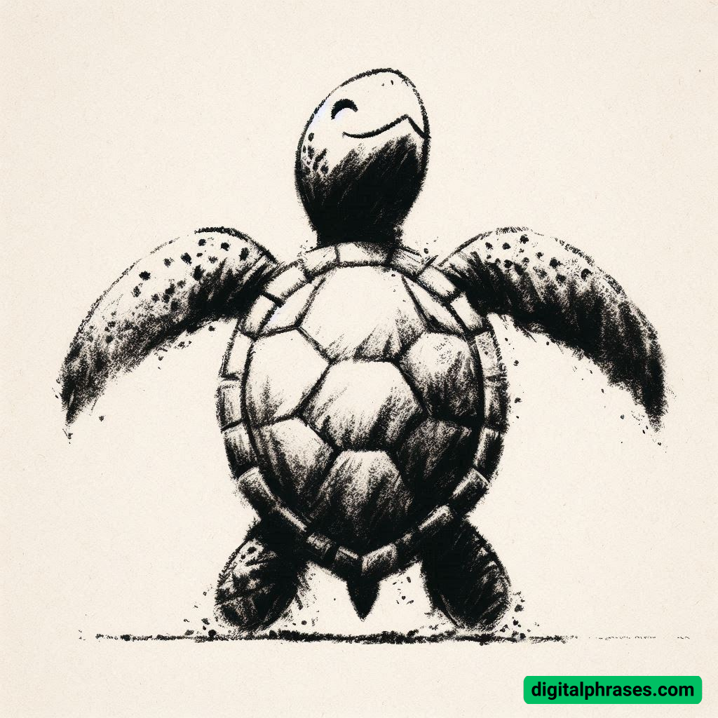 25 Sea Turtle Drawing Ideas (Simple, Easy, Cartoon, Sea Turtle Shells, Head and Face)