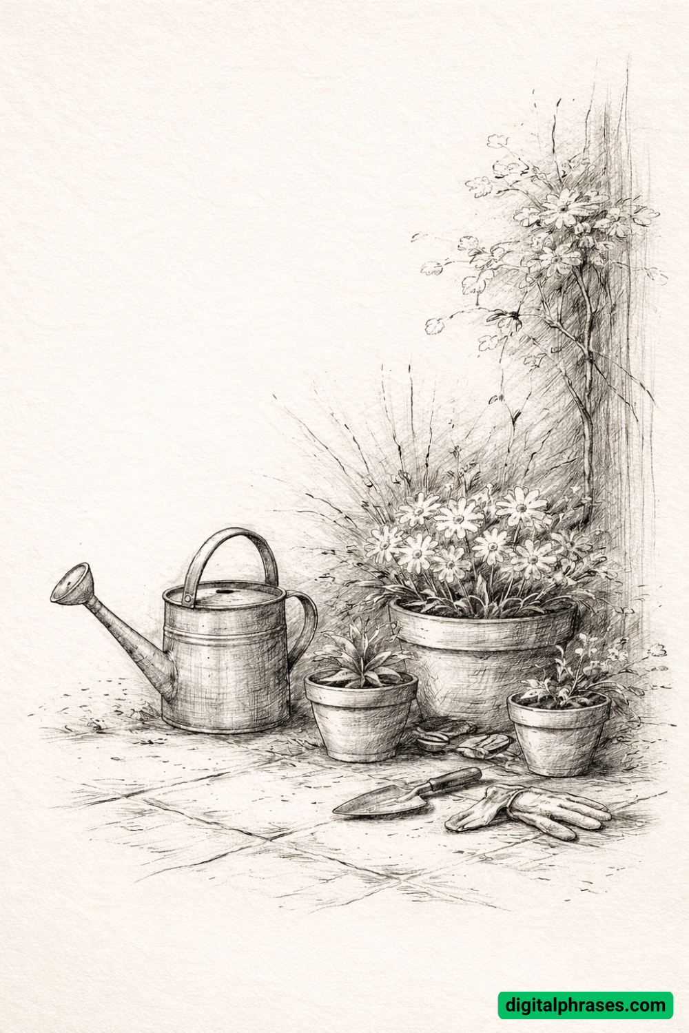 49 Garden Drawing Ideas