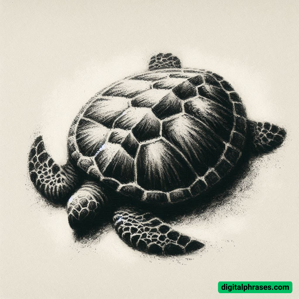 25 Sea Turtle Drawing Ideas (Simple, Easy, Cartoon, Sea Turtle Shells, Head and Face)