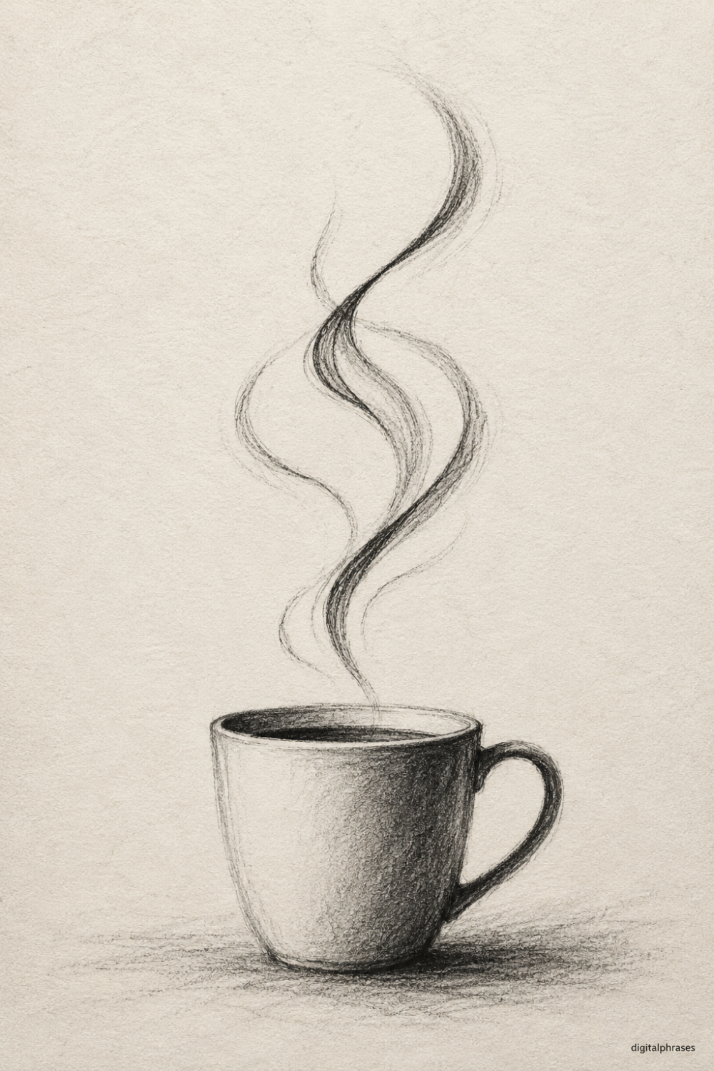Coffee and Coffee Cup Drawing Ideas