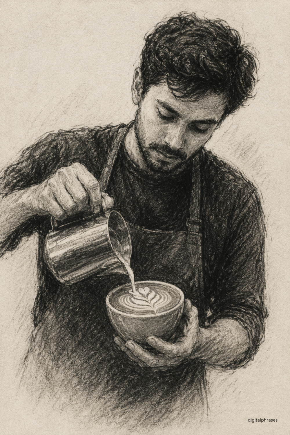 Coffee and Coffee Cup Drawing Ideas