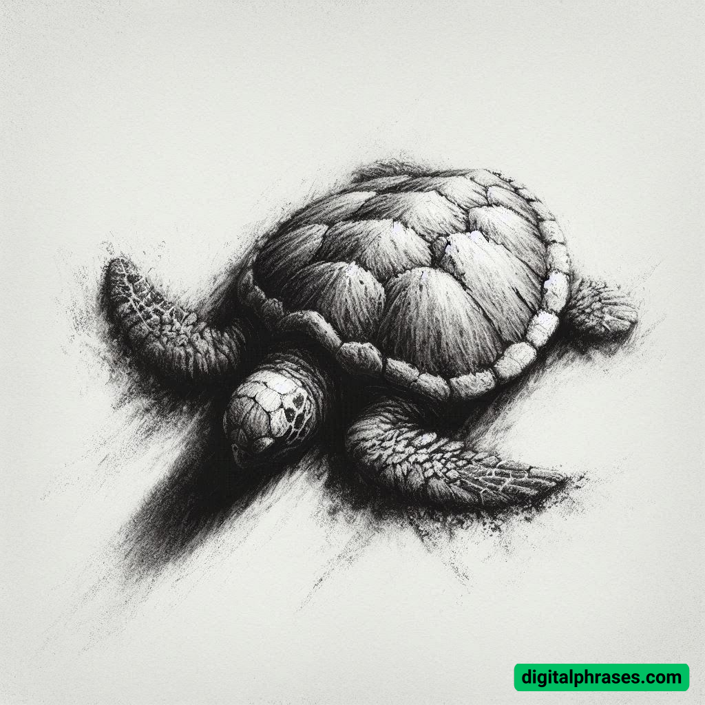 25 Sea Turtle Drawing Ideas (Simple, Easy, Cartoon, Sea Turtle Shells, Head and Face)
