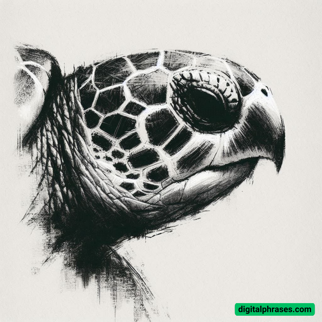 25 Sea Turtle Drawing Ideas (Simple, Easy, Cartoon, Sea Turtle Shells, Head and Face)