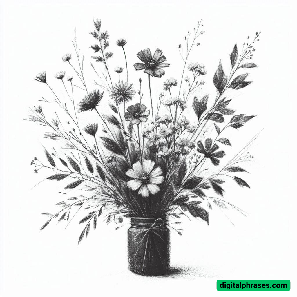 24 WildFlower Drawing Ideas (Simple, Easy, Bouquet, Field, Wreath, Meadow and Wildflower Garden) 24 WildFlower Drawing Ideas (Simple, Easy, Bouquet, Field, Wreath, Meadow and Wildflower Garden)