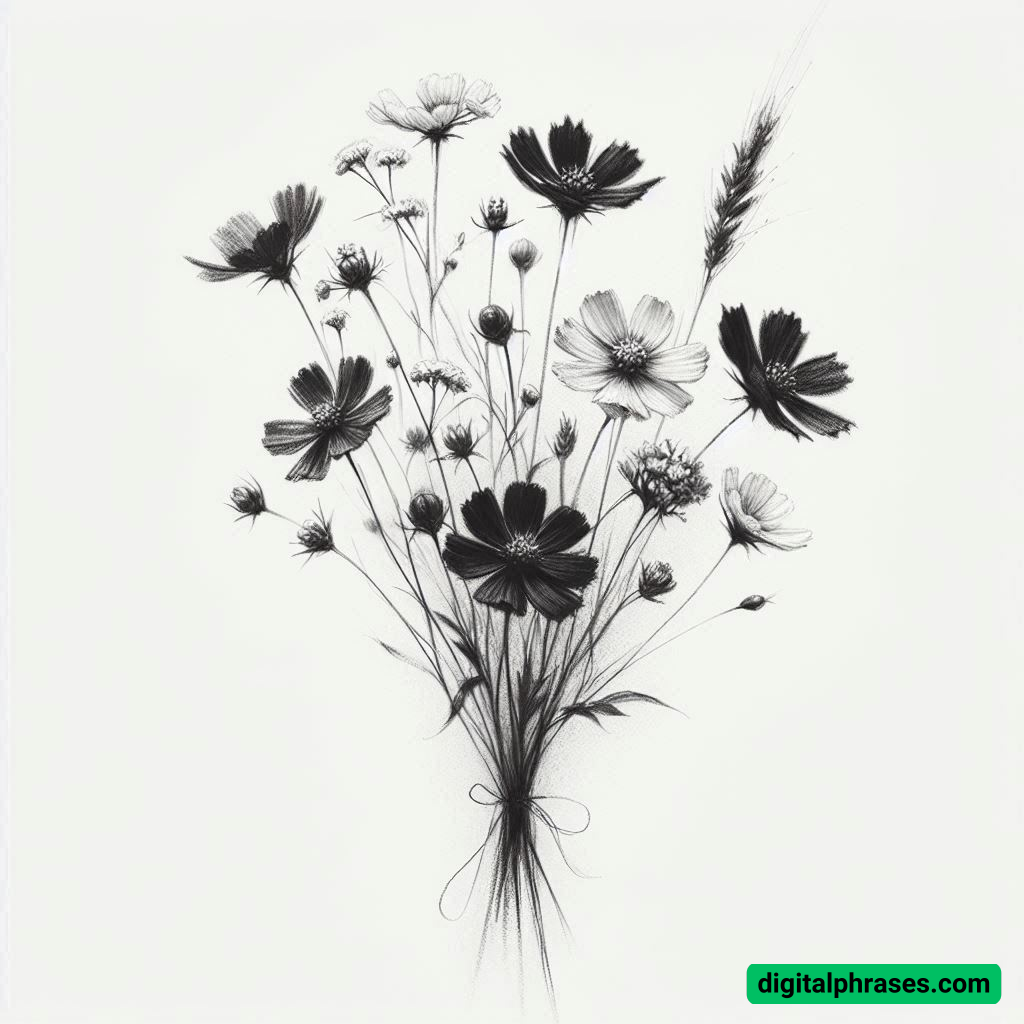 24 WildFlower Drawing Ideas (Simple, Easy, Bouquet, Field, Wreath, Meadow and Wildflower Garden) 24 WildFlower Drawing Ideas (Simple, Easy, Bouquet, Field, Wreath, Meadow and Wildflower Garden)