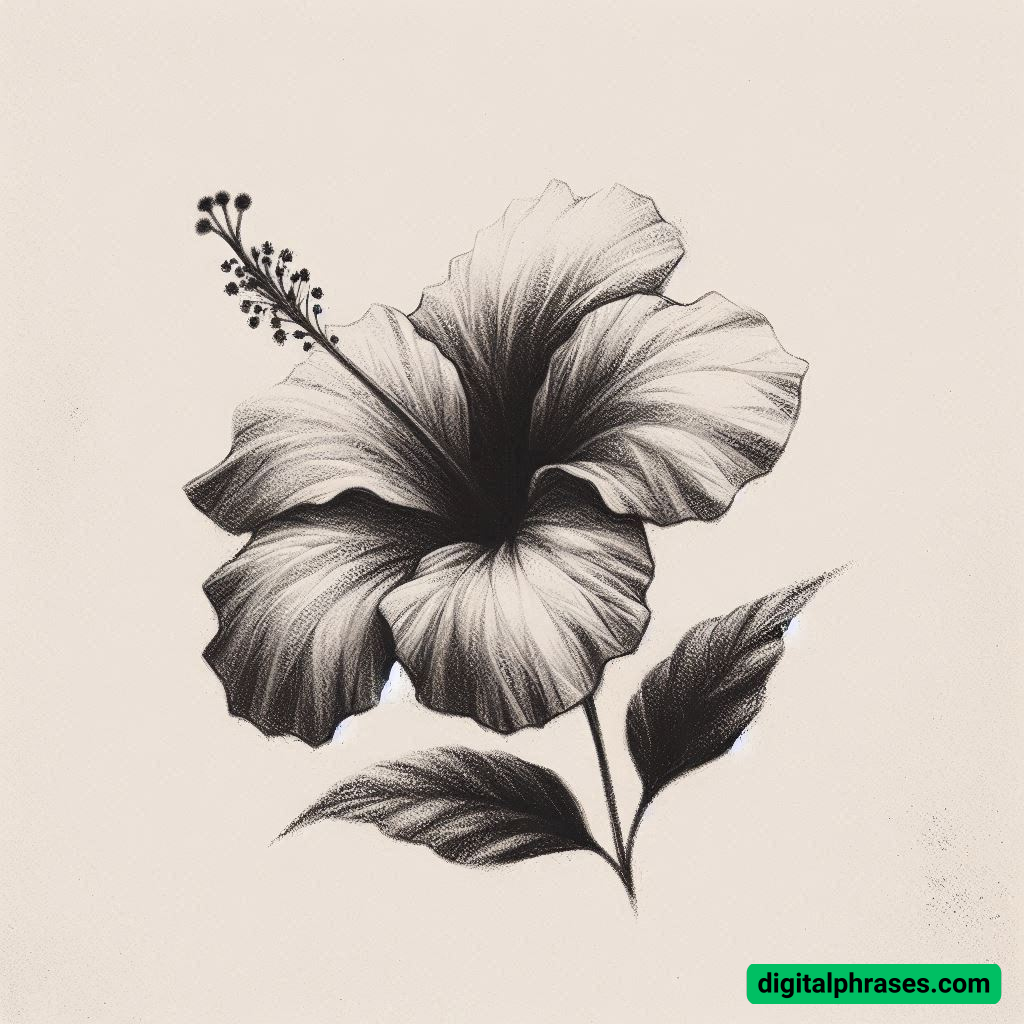 21 Hibiscus Drawing Ideas (Easy, For Kids, Plant and Leaf) 21 Hibiscus Drawing Ideas (Easy, For Kids, Plant and Leaf)