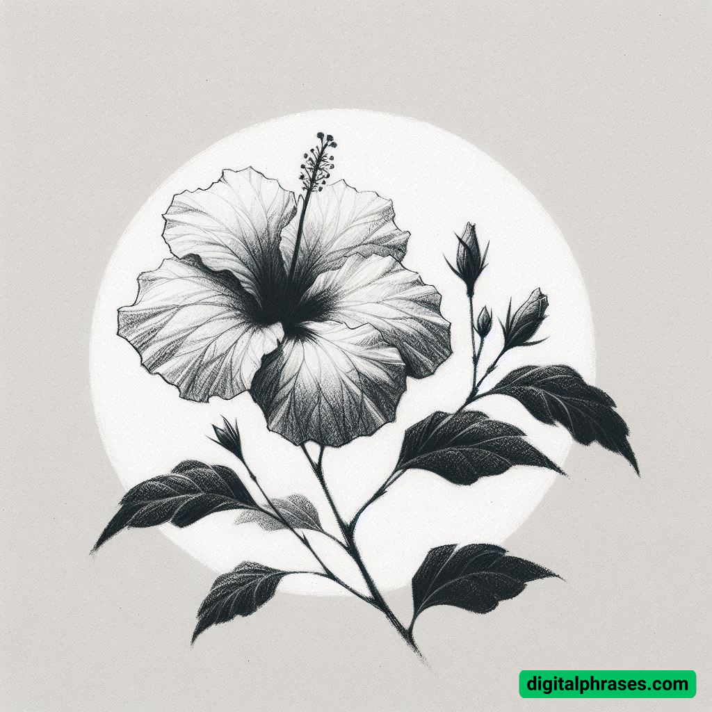 21 Hibiscus Drawing Ideas (Easy, For Kids, Plant and Leaf) 21 Hibiscus Drawing Ideas (Easy, For Kids, Plant and Leaf)