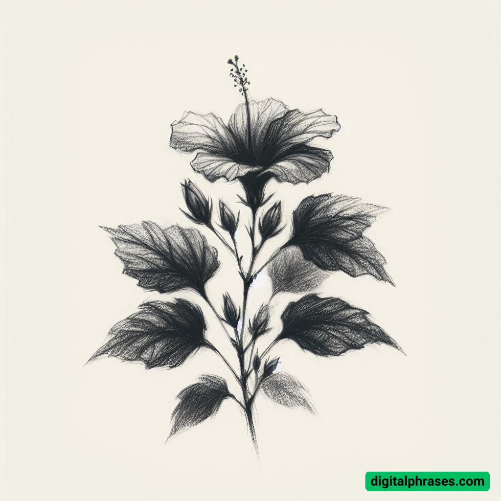 21 Hibiscus Drawing Ideas (Easy, For Kids, Plant and Leaf) 21 Hibiscus Drawing Ideas (Easy, For Kids, Plant and Leaf)