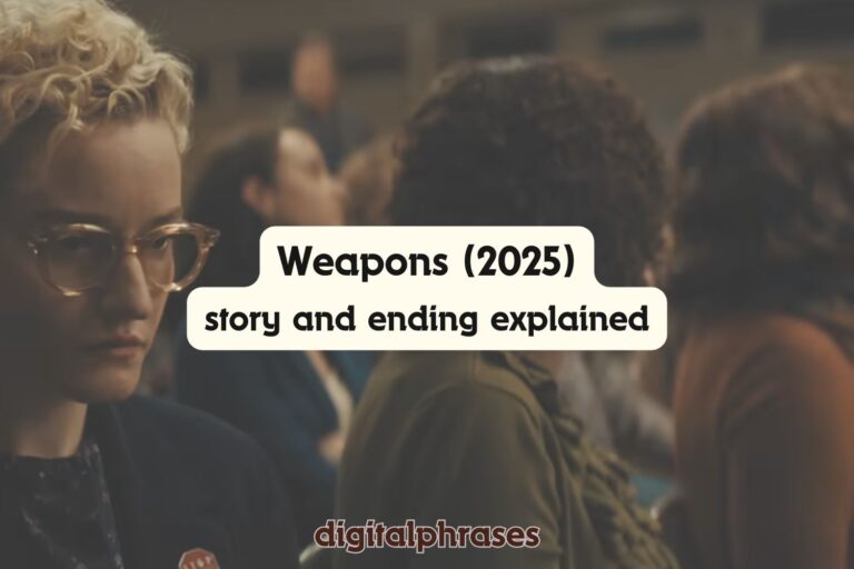 Weapons (2025) Story and Ending Explained
