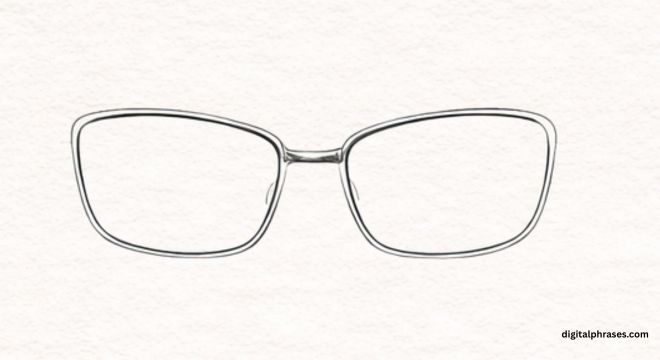 How to Draw a Sunglass?