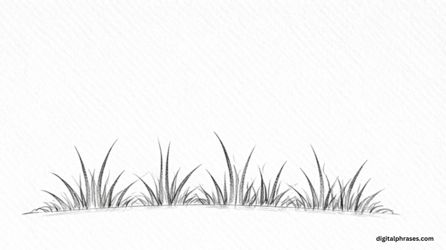 How To Draw Grass?