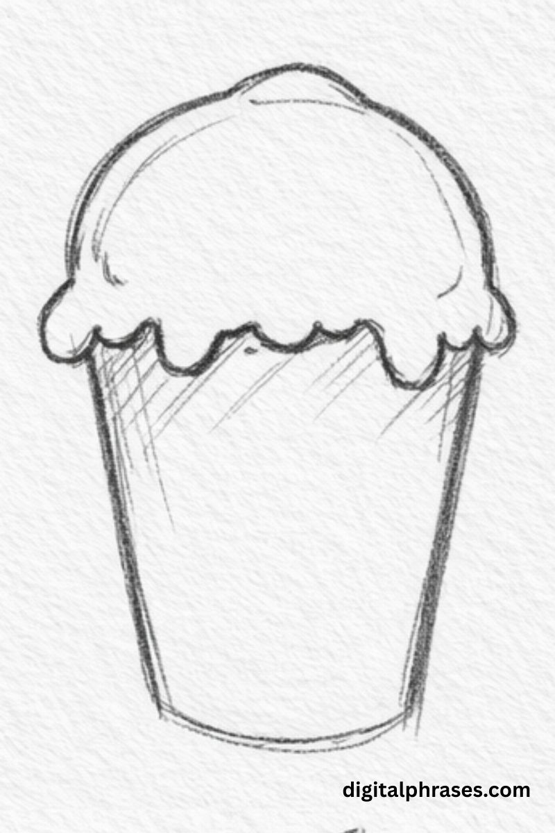 How To Draw an Ice Cream?