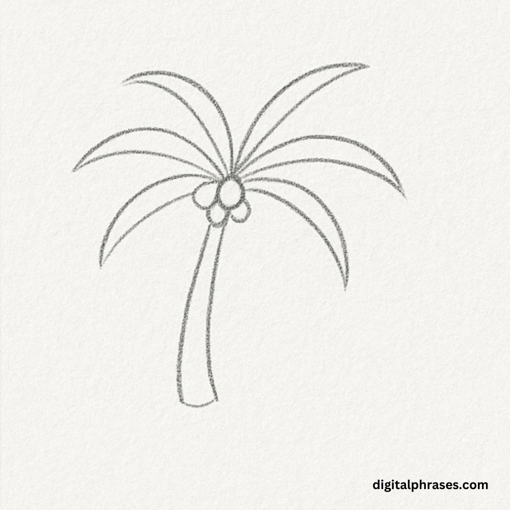 How To Draw a Palm Tree How To Draw a Palm Tree