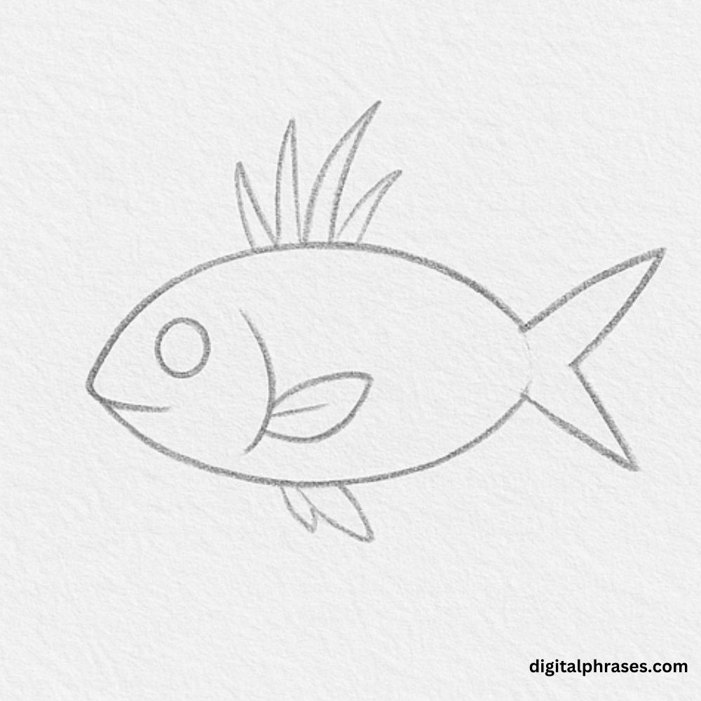 How To Draw a Grass Fish How To Draw a Grass Fish