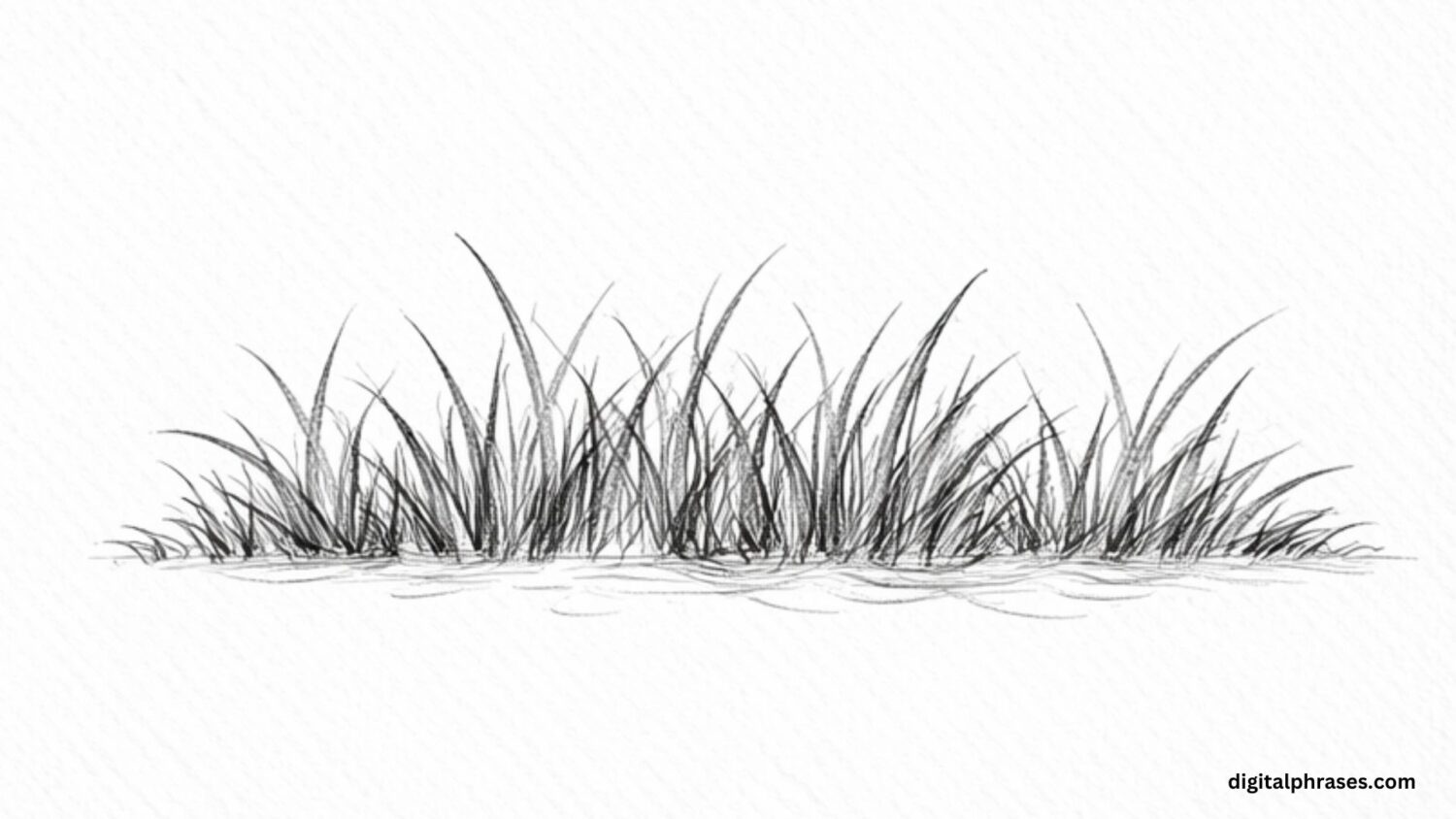 How To Draw Grass?