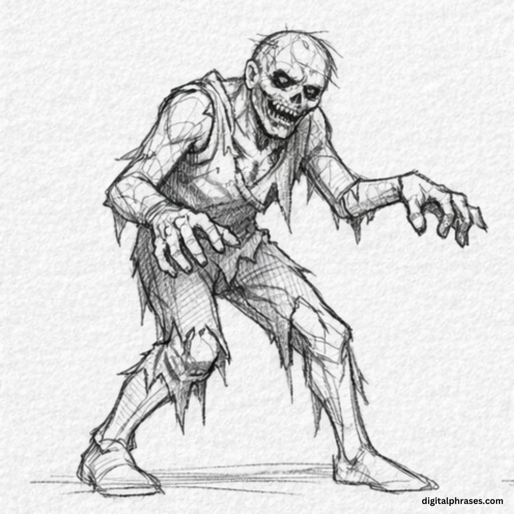 How To Draw a Zombie?