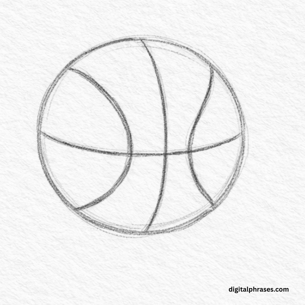 How To Draw a Basketball?