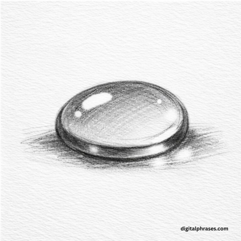 How To Draw a Water Droplet?