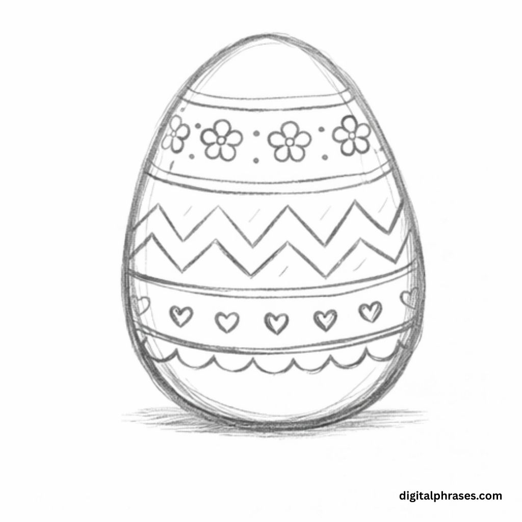 How To Draw an Easter Egg?