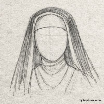 How to Draw a Scary Nun?