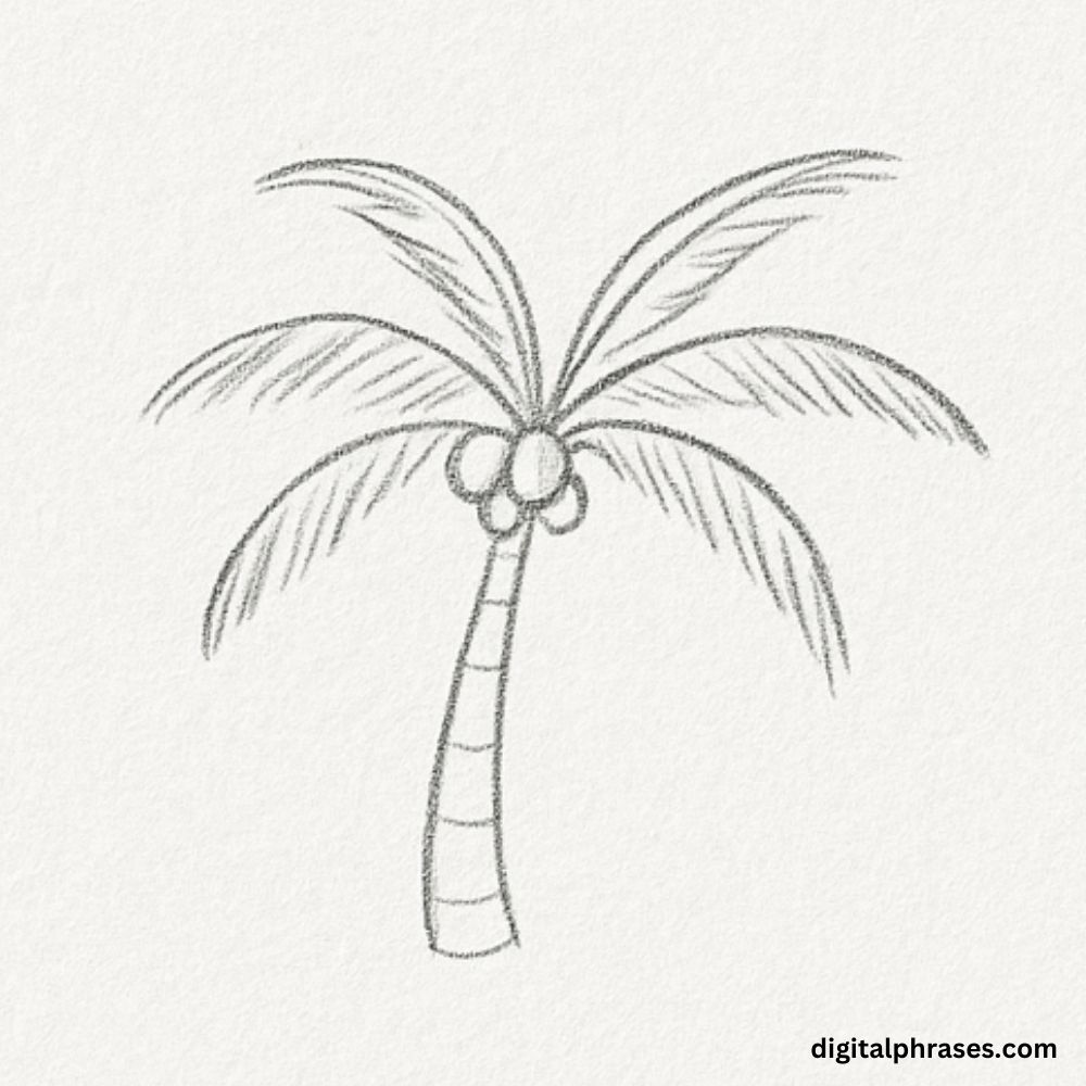 How To Draw a Palm Tree How To Draw a Palm Tree