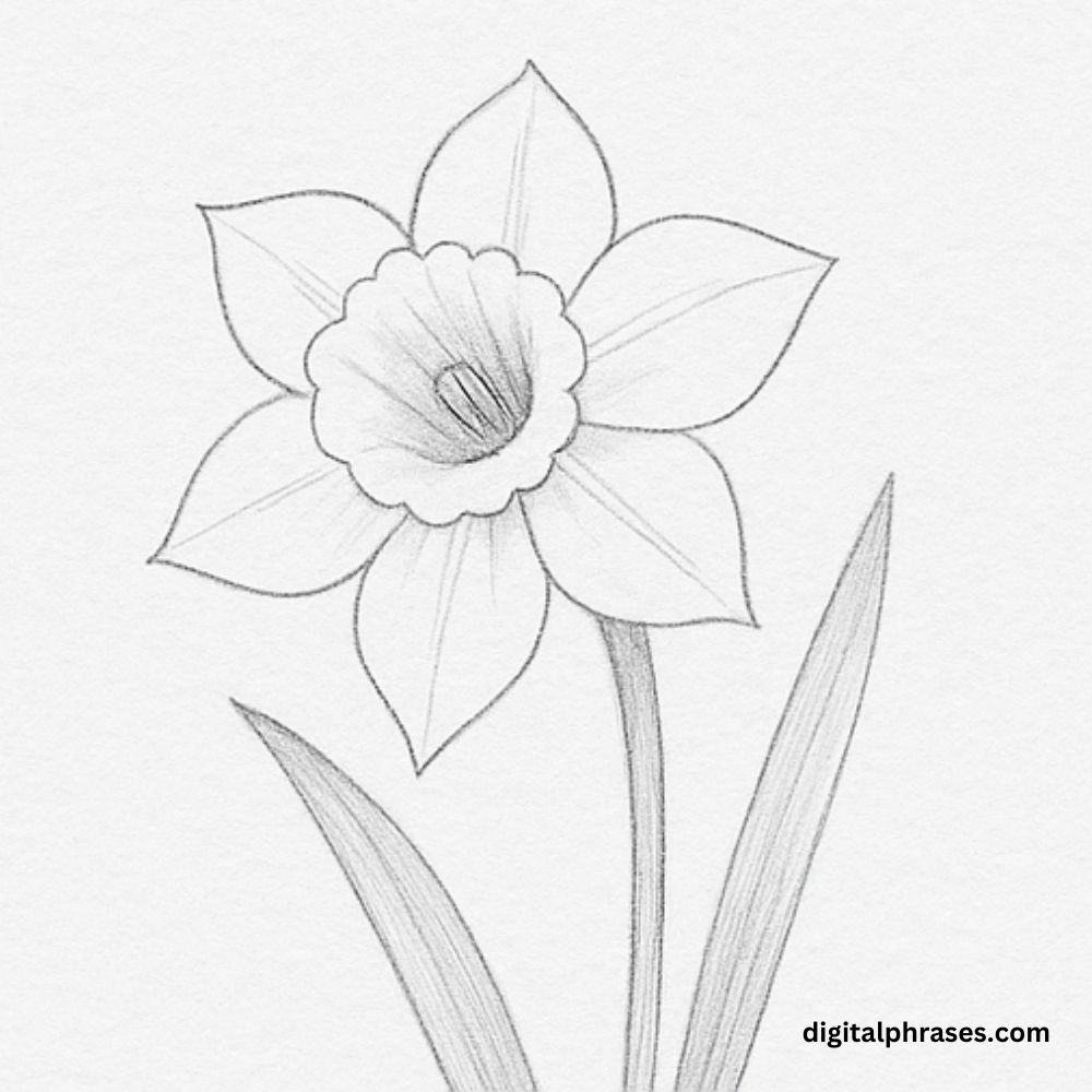 How to Draw a Daffodil? How to Draw a Daffodil?