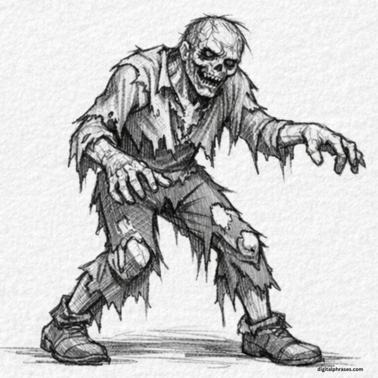 How To Draw a Zombie?