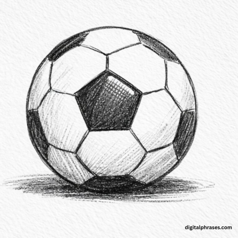 How To Draw a Soccer Ball?