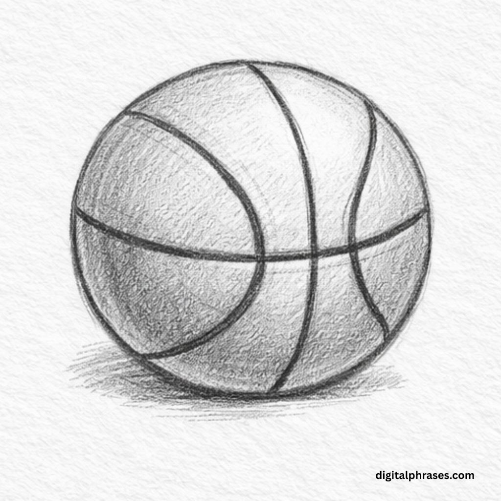 How To Draw a Basketball?