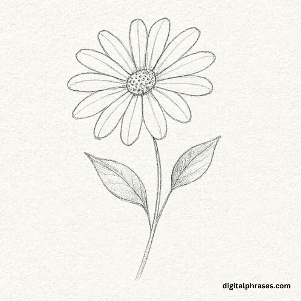 How To Draw a Wildflower