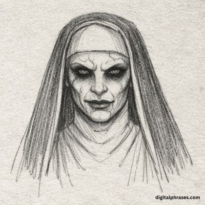 How to Draw a Scary Nun?
