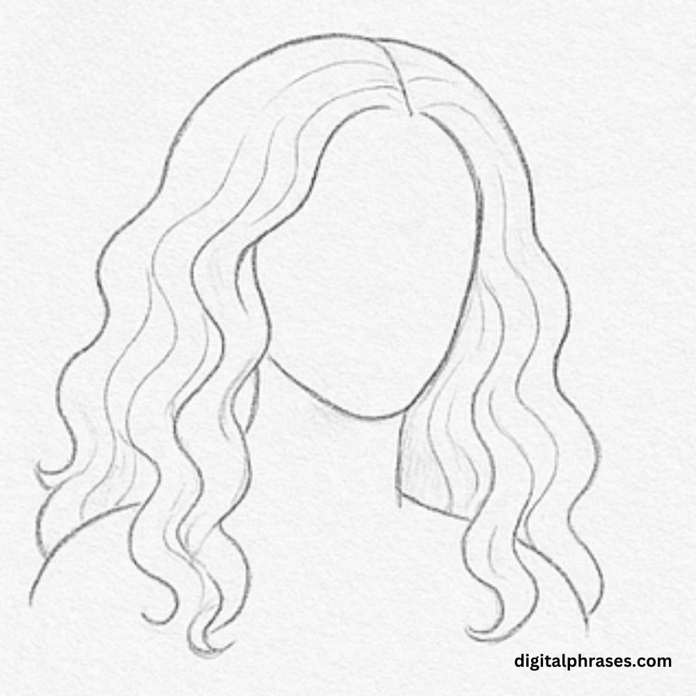 How To Draw Curly Hair How To Draw Curly Hair