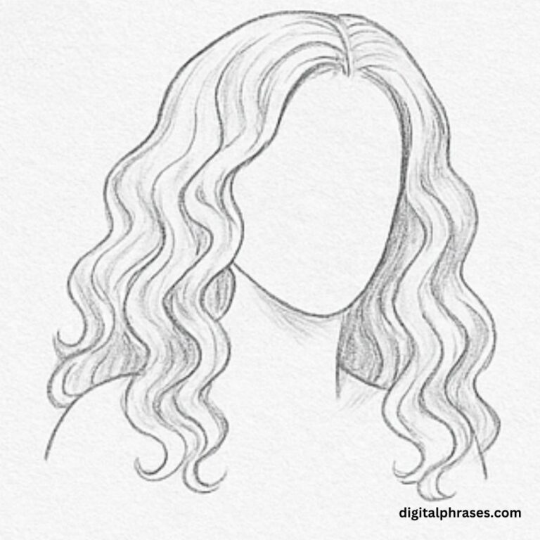 How To Draw Curly Hair