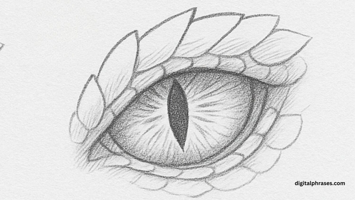 How To Draw a Dragon Eye
