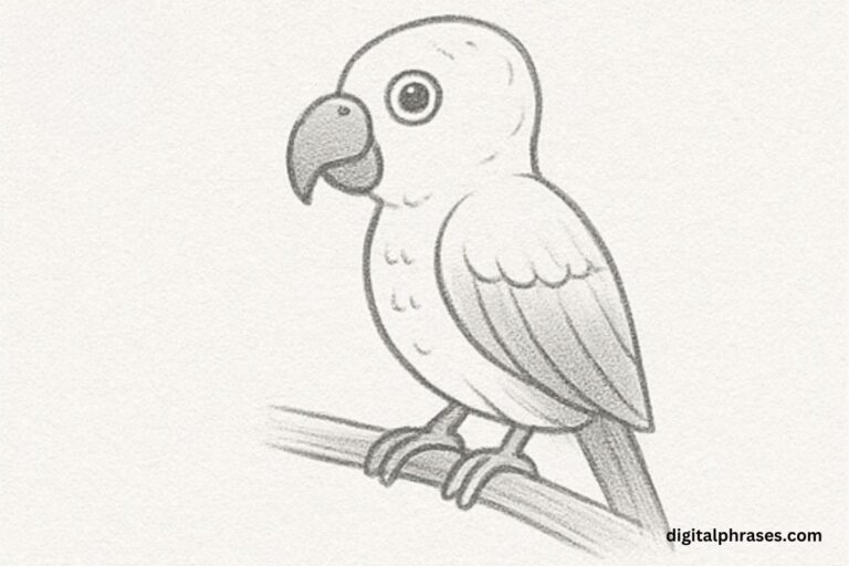 How To Draw a Parrot